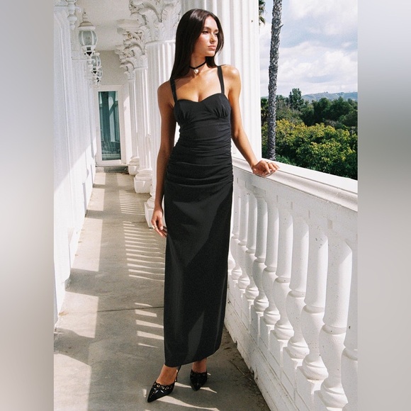 Princess Polly | Dresses | Princess Polly Sweetheart Neck Sheer Mesh Maxi  Dress Nwot | Poshmark